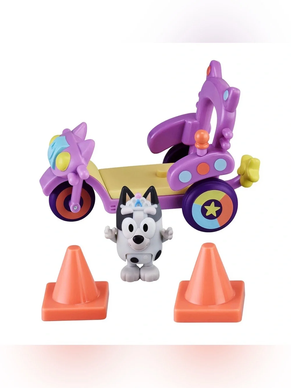 RARE Muffin's Cat Squad Bike mini playset.